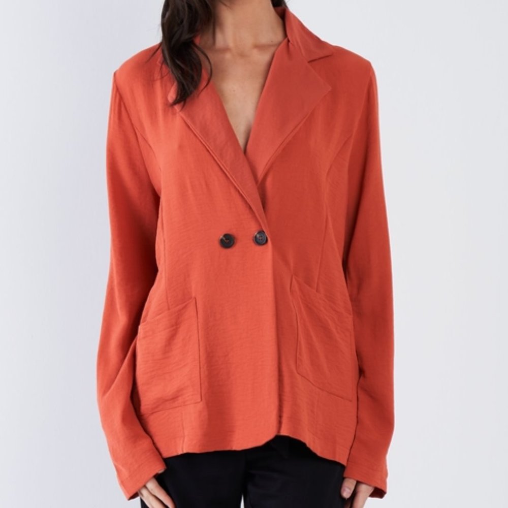 Double Breasted Suit Jacket